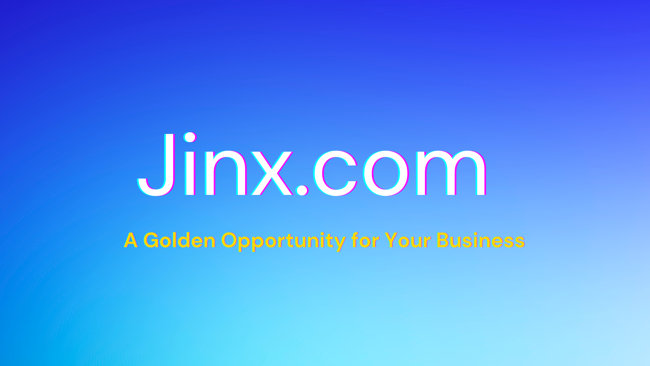 Jinx.com for Sale: A Golden Opportunity for Your Business